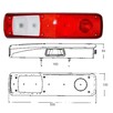 Lampa tylna Renault Kerax Magnum 2 3 Premium 2 Volvo FE FL - 3