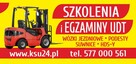 Kurs wózki widłowe - 3
