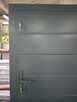 Drzwi techniczne stalowo-aluminiowe robione na wymiar - 5
