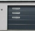 Brama segmentowa automatyczna w kolorze RAL 7016 Antracyt, - 2