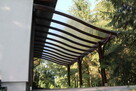 Konstrukcja wiaty 610cm x 500cm poliwęglan altanka pergola - 10