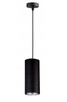 LAMPA WISZĄCA SUFITOWA ŻYRANDOL TUBA metalowa Czarna - 2