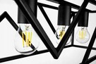LAMPA SUFITOWA WISZĄCA INDUSTRIAL LOFT METAL 3xE27 Nowa - 2