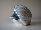 Figurka – ozdoba ceramiczna – Delfiny w muszli - 5