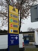 Pylon słup cenowy na stacje paliw - modernizacja na led - 1