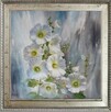 Kwiaty Malwy, ręcznie mal. olejny, L. Olbrycht - 11