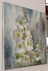 Kwiaty Malwy, ręcznie mal. olejny, L. Olbrycht - 2