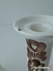 Świecznik porcelanowy retro vintage prl fajans cepelia - 4