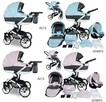Wózek Dziecięcy Aveiro 4w1 Fotelik Samochodowy Baza Isofix - 6