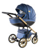 Navi - Metalic Blue Gold - 3w1 - Wózek dziecięcy - Kajtex - 2