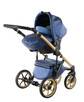 Navi - Metalic Blue Gold - 3w1 - Wózek dziecięcy - Kajtex - 8