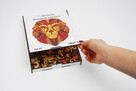 Puzzle Drewniane Premium EKO Układanka LION 215 el. Rozmiar - 5