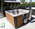 Balia ogrodowa kwadratowa Jacuzzi Ruska BANIA 225x225cm - 1