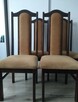 Krzesla drewniane brazowe na wymiar Warszawa meble do salonu - 3