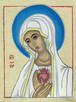 obraz olejny Matka Boża Fatimska ikona Maryja Matka Boska - 1