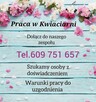 Praca w kwiaciarni