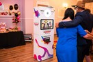 Napis Love 3D foto budka ciężki dym czerwony dywan - 10