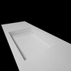 Umywalka łazienkowa z odpływem liniowym 140x47x2.4cm - 10