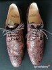 Eleganckie półbuty Rozm.44 BORDO Skóra JAK NOWE - 9
