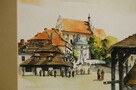 Kazimierz Dolny, pejzaż, akwarela, obraz, Stefański - 5