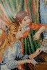Renoir Dziewczęta przy pianinie impresjonizm obraz haftowany - 4