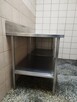 Stół gastronomiczny z nierdzewki(kwasówka) z dolną półka - 3