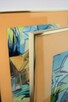Architektura, dworek, obraz dyptyk, gwasz, akwarela, Saba - 6