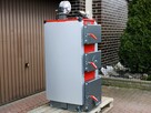 Kocioł piec UNI 25KW >190m2 na węgiel drewno miał ZASYPOWY - 12