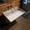 Umywalka jednoosobowa z odpływem liniowym (solid surface) - 8