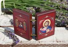 Ikona rozkładana rosyjska Jezus Maryja Józef, druk - 3