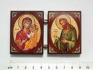 Ikona rozkładana rosyjska Jezus Maryja Józef, druk - 4