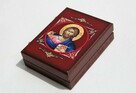 Ikona rozkładana rosyjska Jezus Maryja Józef, druk - 7
