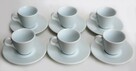 Komplet 6 filiżanek do espresso Lavazza, porcelana dAncap - 5