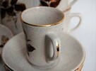 Kernewek Cornwall, ceramika róża herbaciana komplet do kawy - 9