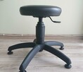 MEVA Stołek taboret obrotowy roboczy bez kółek - 2
