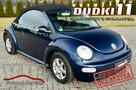 Volkswagen New Beetle 1,6B dudki11 Cabrio,Podg.Fot.Skóry.El.szyby,Centralka,OKAZJA - 1