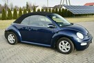 Volkswagen New Beetle 1,6B dudki11 Cabrio,Podg.Fot.Skóry.El.szyby,Centralka,OKAZJA - 4