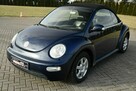 Volkswagen New Beetle 1,6B dudki11 Cabrio,Podg.Fot.Skóry.El.szyby,Centralka,OKAZJA - 7