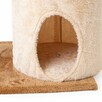 Drapak dla kota domek wieża legowisko DK05 beżowy - 6