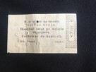 PRL bilet komunikacji lata 70-te Poznań - 2