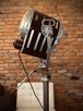 Lampa na statywie Loft Vintage PRLreflektor filmowy lata 60 - 7