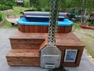 Balia beczka kąpielowa jacuzzi spa ogrodowe hit - 5
