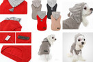XL Puppy Angel Wełniany Sweter z kapturem dla Psa długość 35 - 2