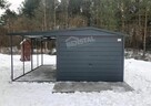 Garaże blaszane hale wiaty domki narzędziowe na każdy wymiar - 8