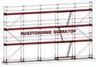 Rusztowania rusztowanie elewacyjne fasadowe ramowe 437,5 m2 - 1