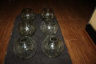 Żyrandol 6 ramienny + klosze PRL - 10