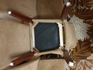 Krzesło tapicerowane, welur, możliwy transport - 7