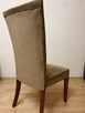 Krzesło tapicerowane, welur, możliwy transport - 2