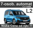 Ford Tourneo Connect 7-osob. L2 Automat 114KM Super Niska Cena  Dostępny od ręki 1802zł - 1