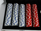 Vida XL Zestaw żetonów do pokera, 500 szt., 11,5 g - 3